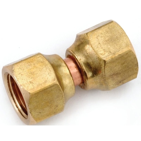 Anderson Metals Swivel Pipe Union, 14 in, Flare, Brass, 1400 psi Pressure 754070-04 - main