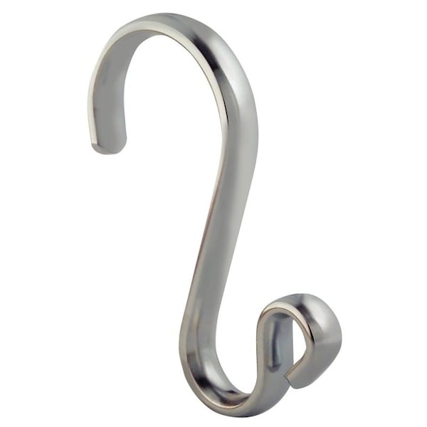 Idesign Shower Curtain Hook, Steel, Polished Chrome 55970 - main
