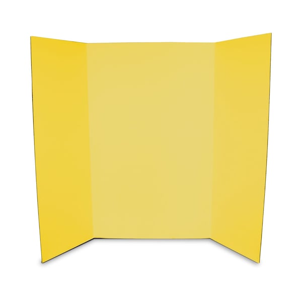 Flipside 36 x 48 1 Ply Yellow Project Board Pack of 24 30070-24 - main