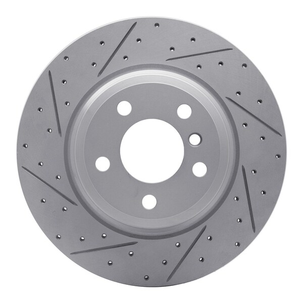 Dynamic Friction Co DFC Geoperformance Rotor - Drilled and Slotted 830-31109L - main