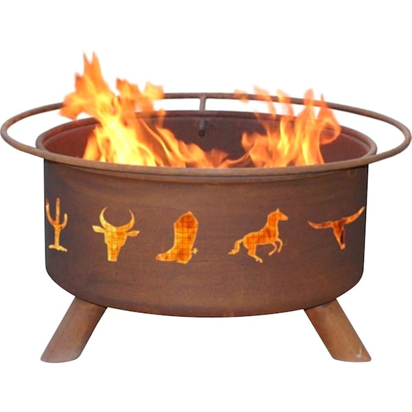 Patina Products Patina Products F109 Western Cowboy Fire Pit F109 - main