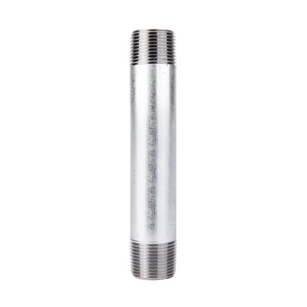 Ace Trading - Nipple 3/8 in. MIP each X 3/8 in. D MIP Galvanized Steel 5-1/2 in. L Nipple 309UP38X512 - main