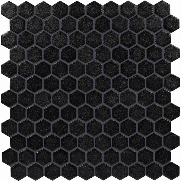 Daltile Uptown Glass 1in Hexagon Mosaic, 16.92 SQFT Per Carton, 18PK UP221HEXMS1P - main