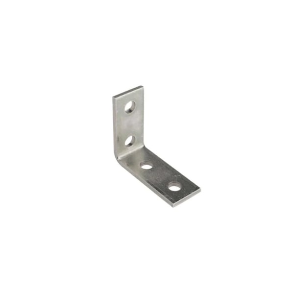 Newhouse Electric 90 Degree 4 Hole Strut Channel Bracket, Silver (No Magnets) BR904 - main