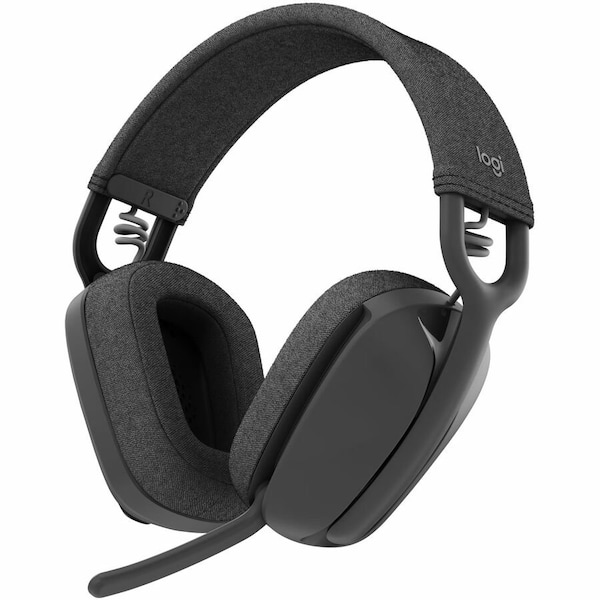 Logitech Zone Vibe 100 Lightweight Wireless Over-Ear Headphones, Graphite, 981-001256 981-001256 - main