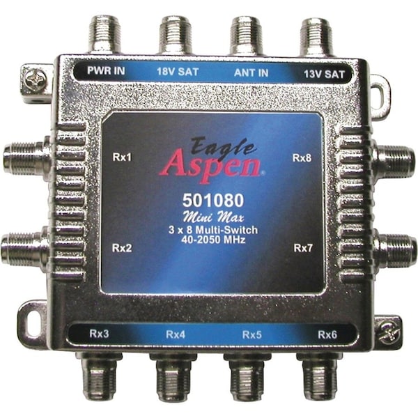 Eagle Aspen 501080 3-In x 8-Out Multi-Switch with Optional Power Supply Port 501080 - main