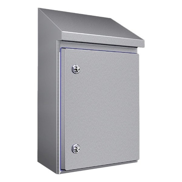 Rittal 1/4-Turn Latch Electrical Enclosure, 549 mm H, 210 mm D, 310 mm W, 1, 12, 13, 3, 3X, 4, 4X 1304600 - main