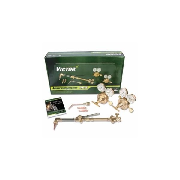 Victor Journeyman 450 Heavy Duty Cutting and Welding System, 2 in, Oxygen, Acetylene 341-0384-0807 - main