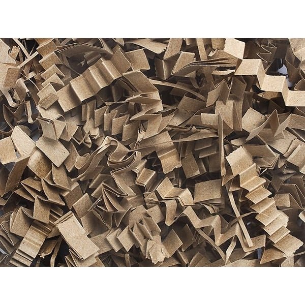 Nashville Wraps Natural Tan Kraft Monster Crinkle Shredded Paper, 10 lb Box MC10TA - main