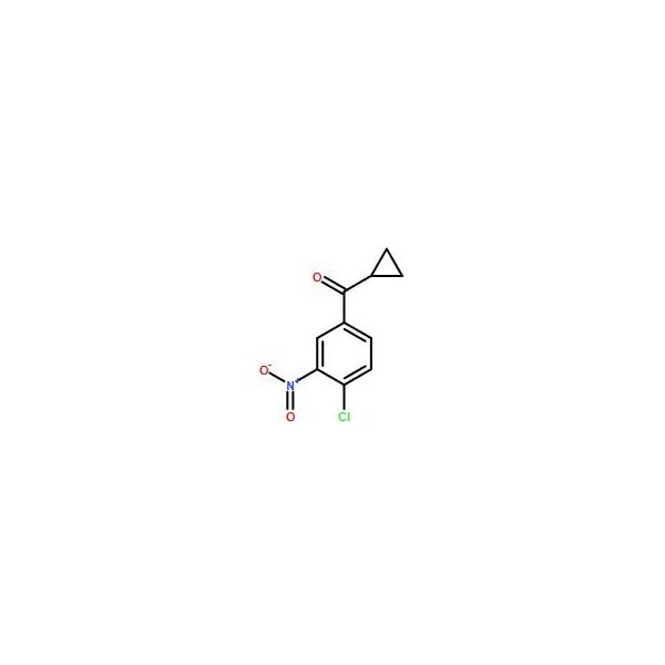 Ak Scientific (4-Chloro-3-nitrophenyl)(cyclopropyl)methanone (250mg), CAS 31545-26-3 3412AB-250mg - main