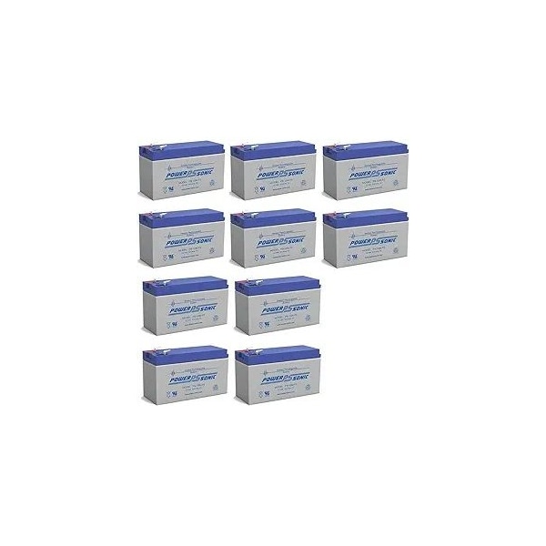 Power-Sonic Power Sonic PS-1290F2 - 12V 9Ah Rechargeable Sealed Lead Acid (SLA) Battery PS-1290 F2 - main