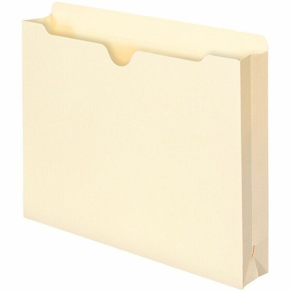 Smead MANILA FILE JACKETS, 1-PLY STRAIGHT TAB, LETTER SIZE, MANILA, 50PK 75470 - main