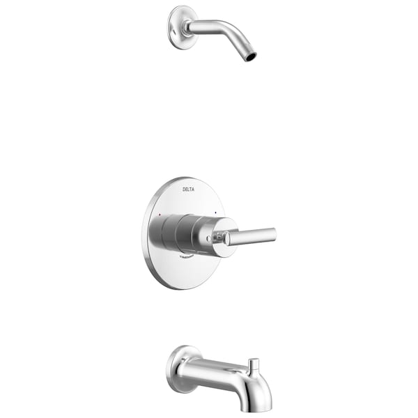 Delta Altado Monitor 14 Series Tub & Shower Trim - Less Head In Chrome T14442-LHD - main