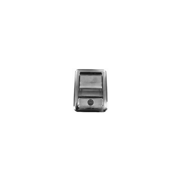 Trimark Grab Handle, Sae 903 Diecast Zinc Alloy, Textured Chrome Plating, 9 In. Center To Center 26115-03 - main