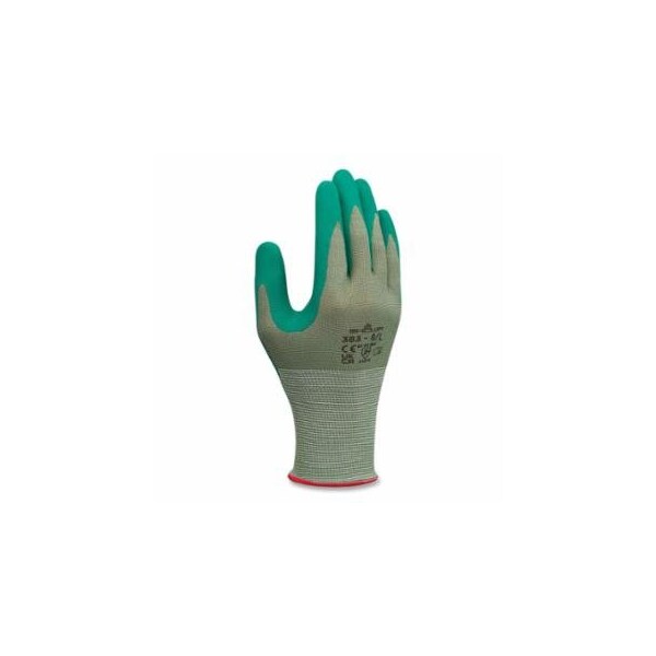 Showa 383 Biodegradable Working Glove, Small, Green, 12PK 845-383S-06 - main