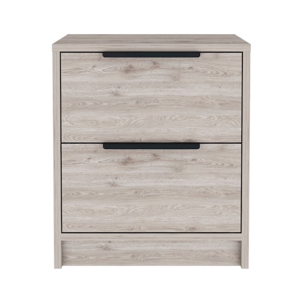 Homeroots 19" Wood One Drawer Nightstand 477915 - main