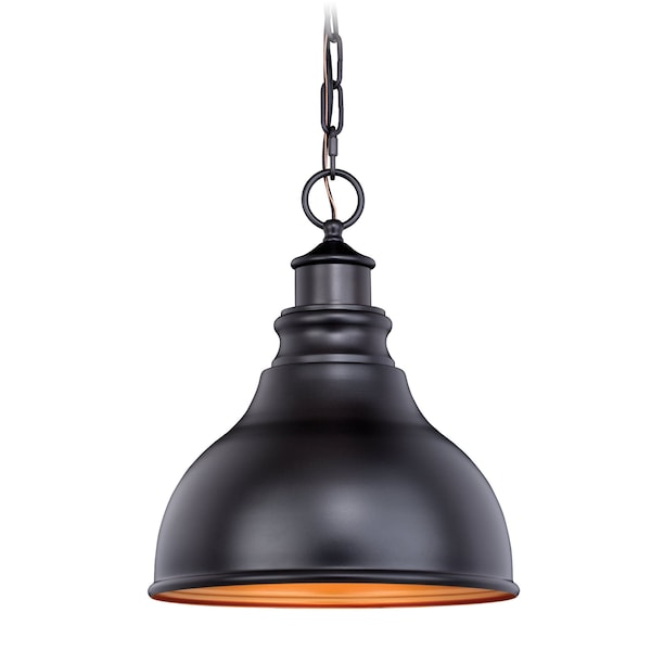 Vaxcel Delano 11in Pendant Bronze T0317 - main