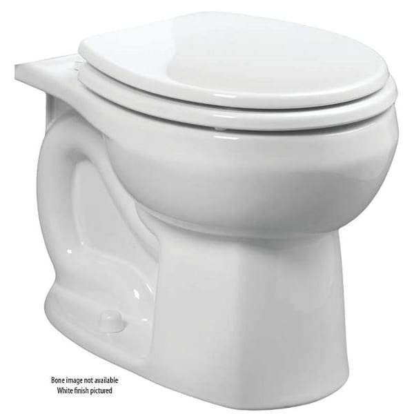 American Standard Colony Series 3251D101021 Flushometer Toilet Bowl, Round, 12 in RoughIn, Vitreous China, Bone 3061001.021 - main