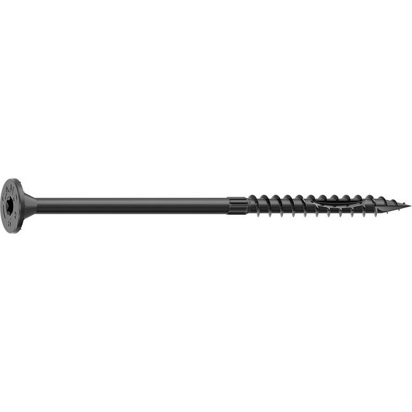 Camo Structural Screw, 5/16 in Thread, 6 in L, Flat Head, Star Drive, Sharp Point, PROTECH Ultra 4 Coated, 10 0366240 - main
