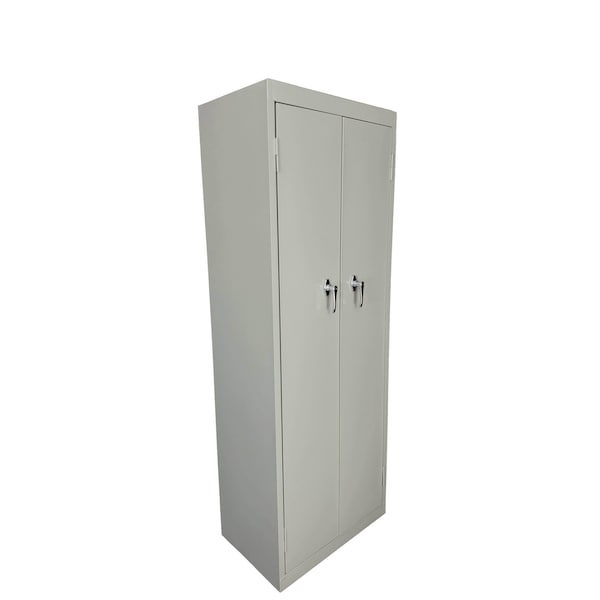 Steel Cabinets Usa Utility Storage Cabinet, 66 in H, 24 in W, 15 in D, Gray, 4 Shelves FS-246-G - main