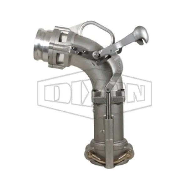 Dixon TALL 6500 ELBOW W/ 4 in ADAPTER INLET 6500XA - main