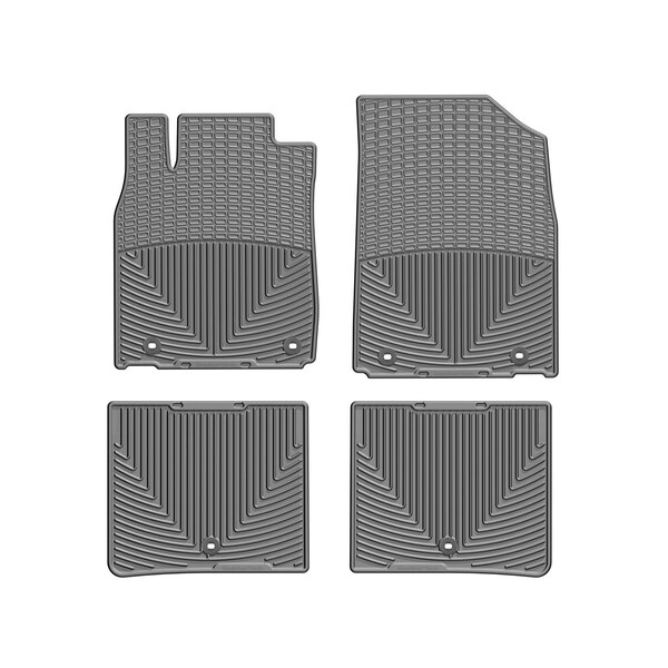 Weathertech Grey, Front and Rear All Weather Floor Mats WTLG289290 - main