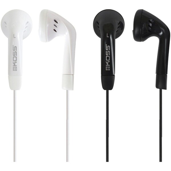 Koss Frequency response: 60Hz-20kHz Cord length: 4&apos, Includes 2 pair of earbuds, dual KE7 - main