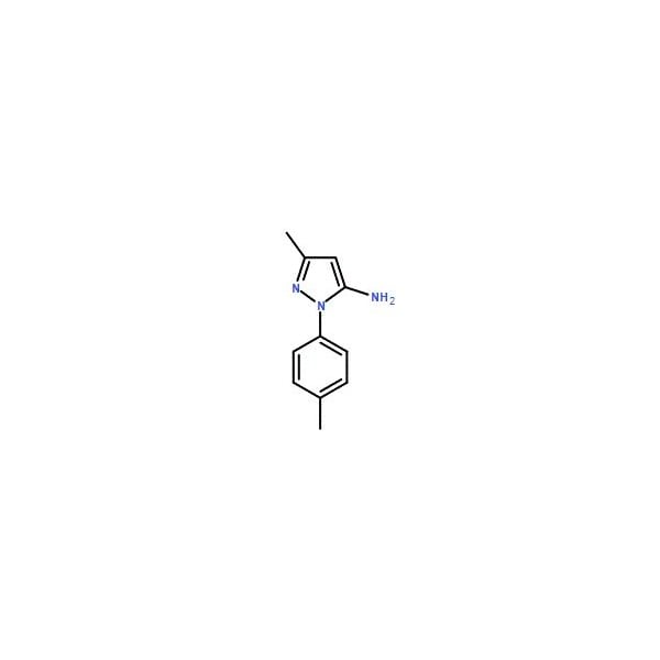 Ak Scientific 5-Amino-3-methyl-1-p-tolylpyrazole (5g), CAS 62535-60-8 9427AB-5g - main