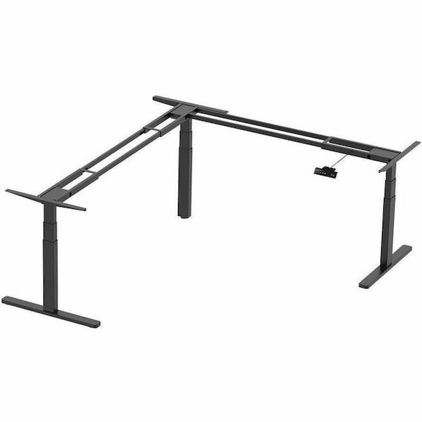 Monoprice Workstream by Triple Motor Height Adjustable Sit-Stand Corner Desk Fra 34827 - main