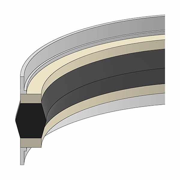 Hercules Sealing Products MPSA-59-125A, PA-NEOFAB-125X100X32.4/45.1, Piston Seals MPSA-59-125A - main