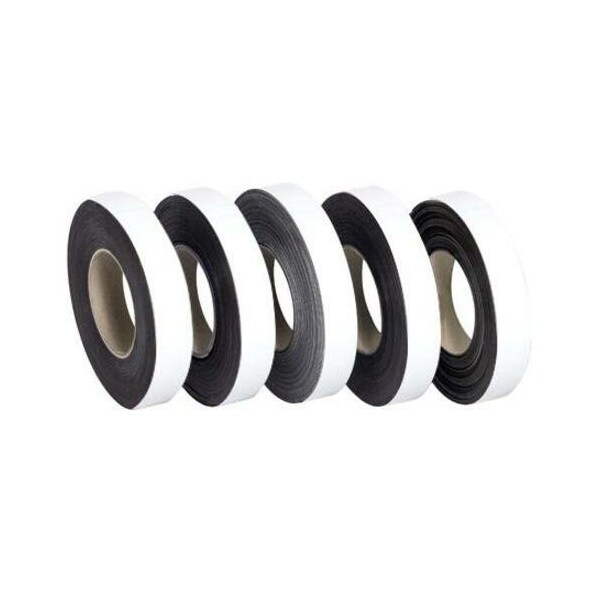 Partners Brand Warehouse Labels, Magnetic Rolls, 1" x 50', White, 1/Case LH120 - main