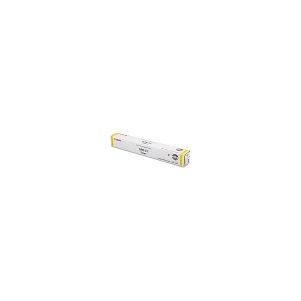 Canon GPR-31 Original Laser Toner Cartridge, Yellow, 27000 Pages 2802B003AA - main