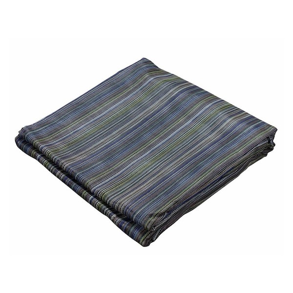 Mytee Products 12ft X 24ft Heavy-Duty 10 Oz Pvc Coated 50% Shade Multi Mesh Tarp With Grommets MM12-24 - main