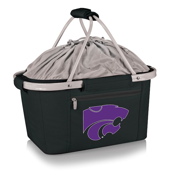 Picnic Time Family Of Brands NCAA Kansas State Wildcats Metro Shopping Basket - Insulated Picnic Basket 645-00-175-254-0 - main