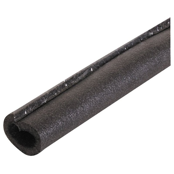 Tundra Pipe Insulation, 1-1/8 in ID x 2-1/8 in OD Dia, 6 ft L, Polyolefin, Charcoal 51181T - main