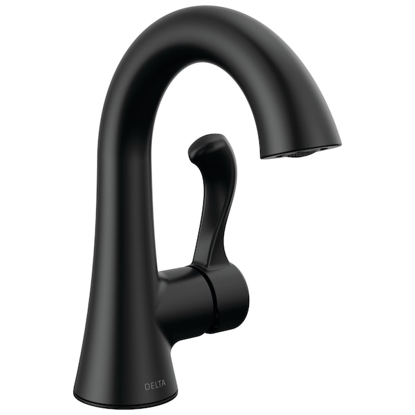 Delta Esato Single Handle Bathroom Faucet In Matte Black 15897LF-BL - main