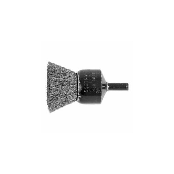Pferd Standard Duty Crimped End Brush, Stainless Steel, 1 in x 0.006 in, 20000 RPM 419-82991 - main