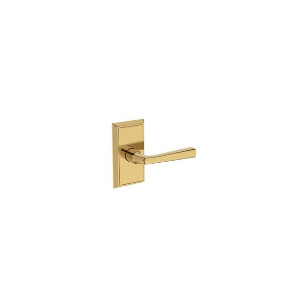 Baldwin Residential Door Levers Full Dummy Right Hand Lifetime Brass FDKINHFR003 - main