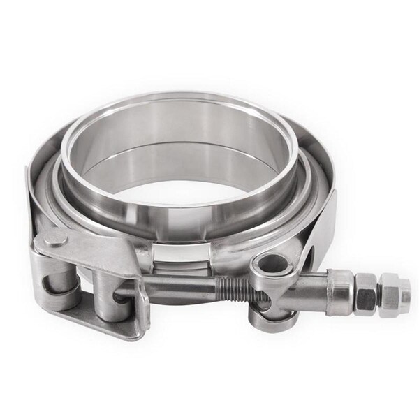 Mishimoto 3.5 in. Stainless Steel V-Band Clamp Assembly for 2004 Ford F-250 MMCLAMP-VS-35 - main