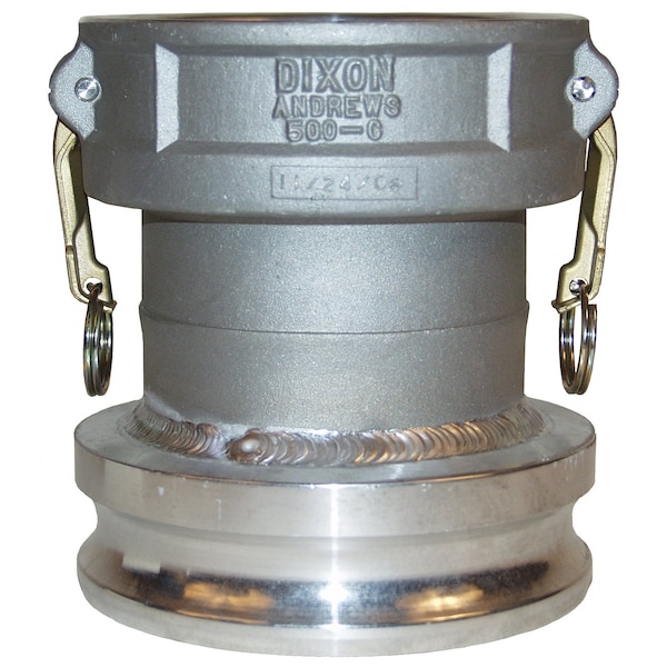 Dixon Cam/Groove AL Coupler, 5"xAdapter, 6" 5060-DA-AL - main