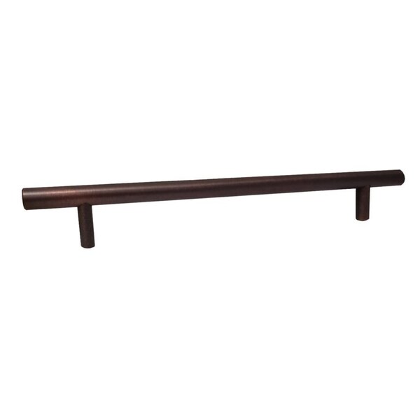 Pride Industrial 12in Bar Cabinet Pull with 9in Center to Center Oil Rubbed Bronze Finish P11210B - main