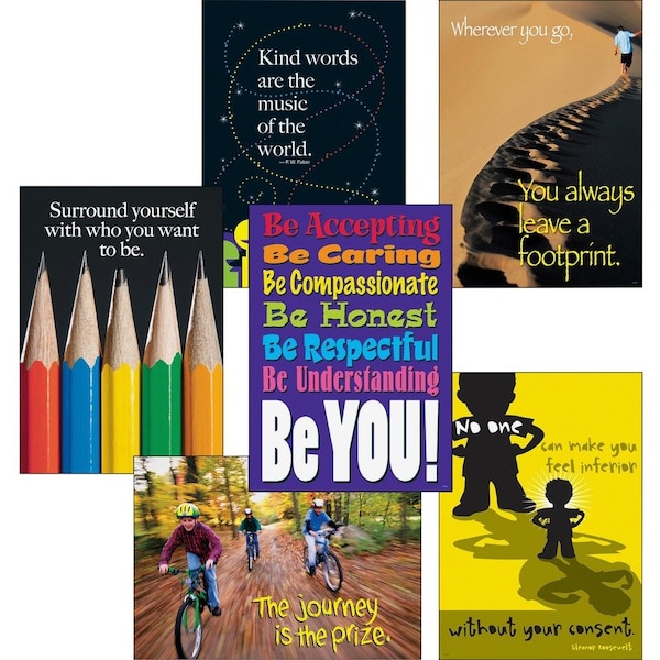 Argus Think Positively ARGUS® Posters Combo Pack TA67909 - main