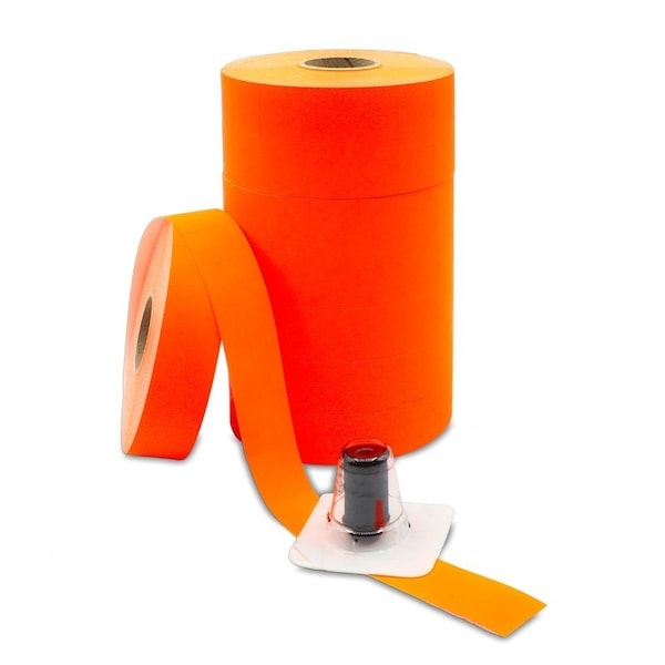 Monarch PRICING LABEL RED 3/4 X 5/8IN, 8PK 1136R2 - main