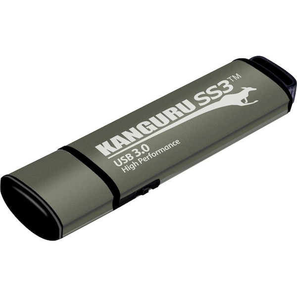 Kanguru Solutions Kanguru SS3 USB3.0 Flash Drive with Physical Write Protect Switch, 64G KF3WP-64G - main