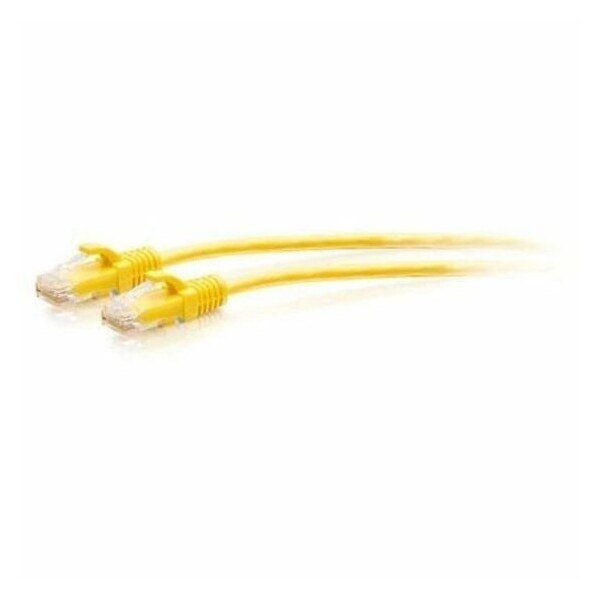 C2G 15FT/4.5M CAT6A SLIM PATCH 28AWG YELLOW C2G30172 - main
