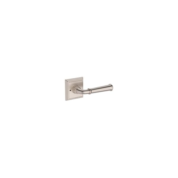 Baldwin Residential Door Levers Privacy Right Hand Satin Nickel PVDUNCHR150 - main