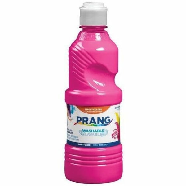Prang Washable Tempera Paint, Magenta, 16 oz, 6PK 10710 - main