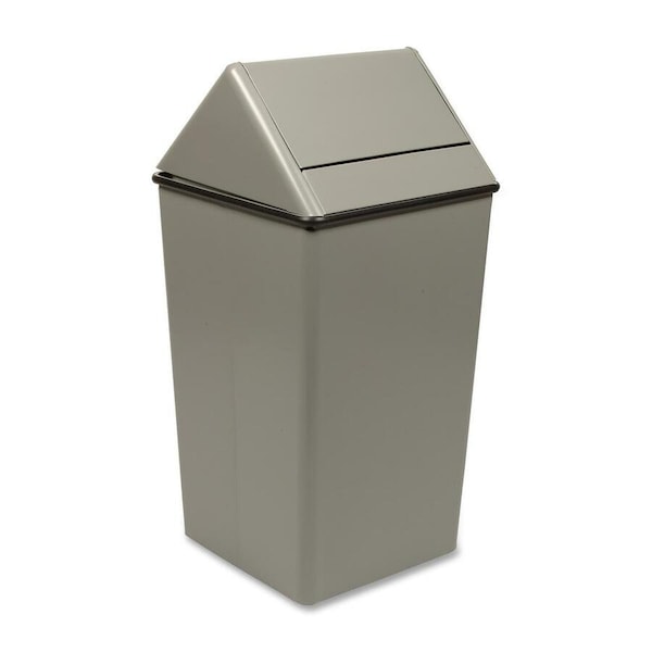 Witt Industries Large Square Hamper with Swingtop, Almond 1511HTAL - main