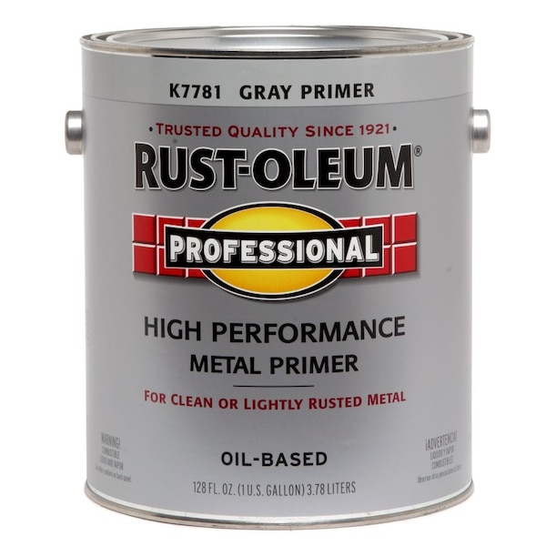 Professional Gal Gray Rusty Metal Primer, Flat, 400 VOC K7781402 - main