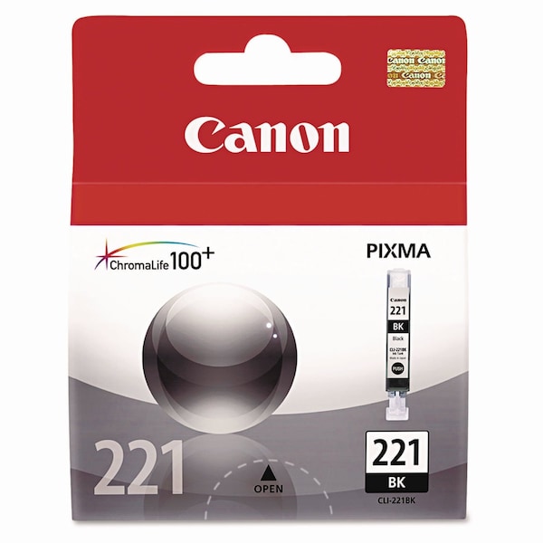 Canon Ink Cartridge, Cli-221, Black 2946B001 - main